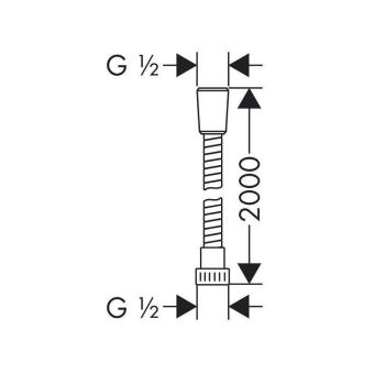 SHLANG_DLYA_DUSHA_HANSGROHE_METAFLEX_28264000_MONTAZHNAYA_SKHEMA_1
