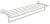 Полка Bemeta White 104219074 с полотенцедержателем, белый матовый
