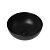 Раковина Abber Bequem AC2105MB накладная 360x360, черный матовый