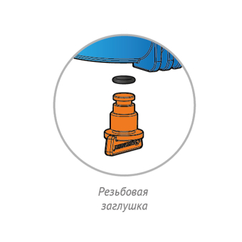 заглушка резьбовая