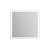 Зеркало BelBagno SPC-GRT-600-600-LED-TCH 600x30x600 с встроенным светильником и сенсорным выключателем, 12W, 220-240V