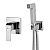 Смеситель Lemark Unit LM4519C с гигиеническим душем, встраиваемый, хром
