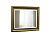 Зеркало Continent Vintage 920x710 с LED подсветкой