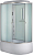 Душевая кабина Niagara NG-3320G L 120x80 см, левая, стекло матовое / профиль хром