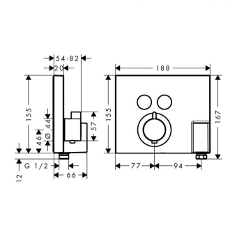 SMESITEL_DLYA_DUSHA_HANSGROHE_SHOWERSELECT_15765000_MONTAZHNAYA_SKHEMA_1