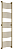 Полотенцесушитель водяной Сунержа Богема+ выгнутая 1900х500 подключение универсальное, состаренная бронза