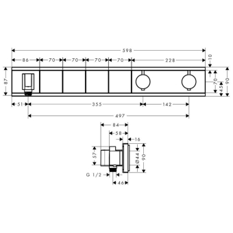 SMESITEL_DLYA_DUSHA_HANSGROHE_RAINSELECT_15357000_MONTAZHNAYA_SKHEMA_1