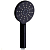 Ручной душ Melodia Luxe MKP26306BL_bk 3-функциональный, D120мм, черный