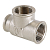 Тройник переходной Valtec 1/2" ВР x 3/4" ВР x 1/2" ВР, латунный, VTr.750.RN.040504