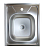 Мойка кухонная Sinklight 500x600x160 (0,6), с сифоном, нержавеющая сталь / глянцевая