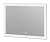 Зеркало Grossman Sirius 100х80 с LED подсветкой