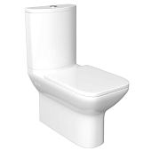 Унитаз-компакт Kale Babel с сиденьем микролифт, белый