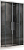 Душевая дверь Abber Schwarzer Diamant AG33160H раздвижная 160x195 cм, стекло прозрачное / профиль хром