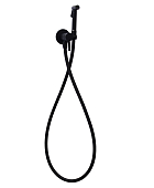 Смеситель Paffoni Tweet Round ZDUP110NO с гигиеническим душем, (с внутренней частью), черный матовый