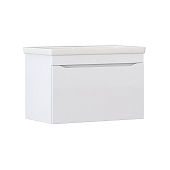 Тумба напольная Vigo Grani 800-0-1 с раковиной Como 80, белый