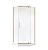 Душевой уголок Niagara Nova NG-6434-08 GOLD 100x100 см, стекло прозрачное, профиль золото