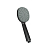 Душевая лейка Iddis Optima Home OPH1FG9i18, графит