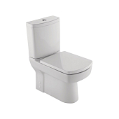 Унитаз-компакт Kale Basics  с сиденьем микролифт, белый