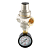 Редуктор давления Valtec VT.088.N.0455 поршневой, с манометром, 1/2" ВР