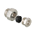 Переходник Valtec для греющего кабеля 1/2" НР, латунный, с уплотнителями, VTr.756.N.0004