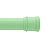 Карниз для ванны Milardo Basic Shower Rod 012A200M14 телескопический, зеленый