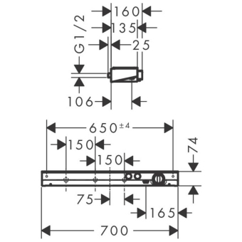 SMESITEL_DLYA_VANNY_S_DUSHEM_HANSGROHE_SHOWERTABLETSELECT_700_13184400_MONTAZHNAYA_SKHEMA_1