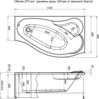 FRONTALNAYA_PANEL_DLYA_VANNY_AQUANET_PALMA_170_R_MONTAZHNAYA_SKHEMA_1